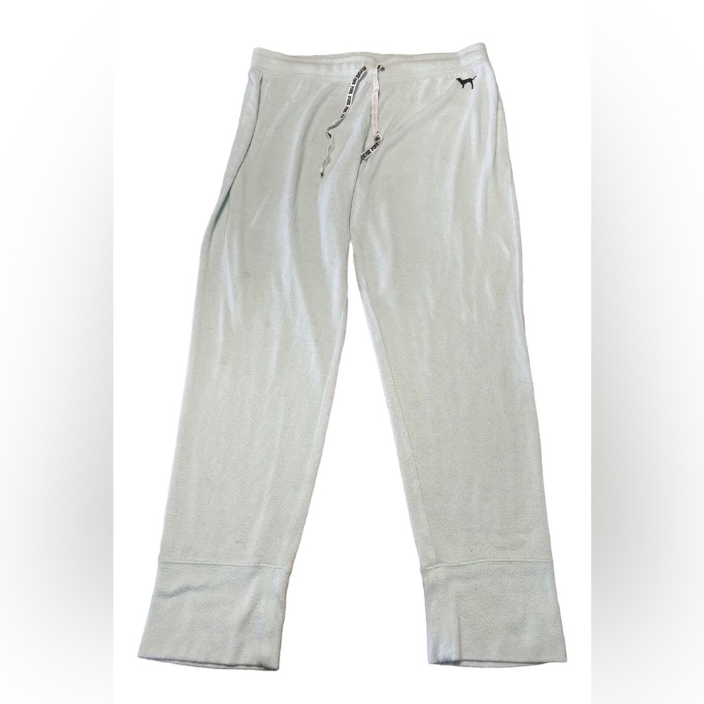 PINK Victoria’s Secret Light Blue Sweatpants. Size Large.